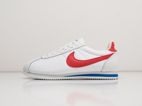 Nike Cortez Classic White / Red / Blue артикул 27634