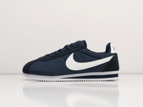 Nike Cortez Nylon Dark Blue / White артикул 27635 Nike Cortez Nylon Dark Blue / White артикул 27635