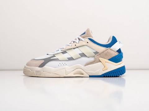 Мужские кроссовки Adidas Niteball II Blue Bird белые Мужские кроссовки Adidas Niteball II Blue Bird белые