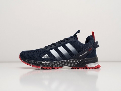 Adidas Marathon Navy Blue / White / Black / Red