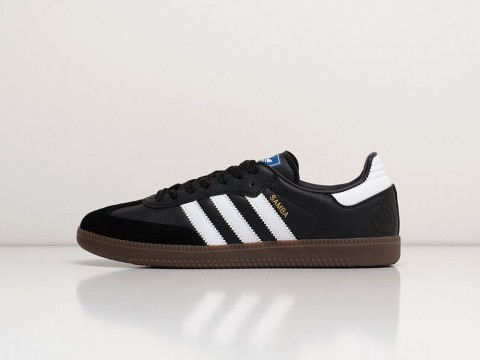 Adidas Samba OG Black / White / Brown артикул 27757