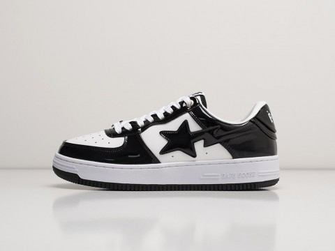 Bape Bapesta Low белые кожа мужские (40-45)