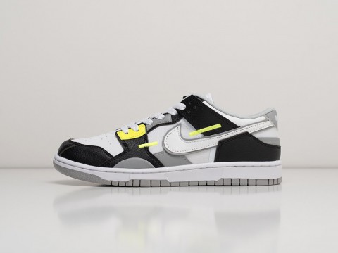 Мужские кроссовки Nike SB Dunk Low Scrap Wolf Grey Light Lemon Twist серые Мужские кроссовки Nike SB Dunk Low Scrap Wolf Grey Light Lemon Twist серые