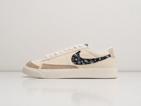 Мужские кроссовки Nike Blazer Low 77 бежевые Мужские кроссовки Nike Blazer Low 77 бежевые
