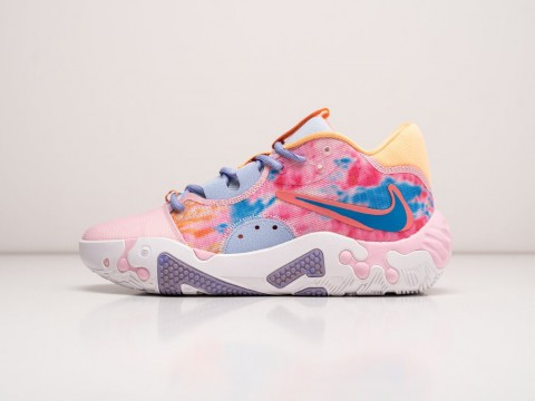 Nike PG 6 Painted Swoosh White / Light Photo Blue / Soft Pink артикул 27980 Nike PG 6 Painted Swoosh White / Light Photo Blue / Soft Pink артикул 27980