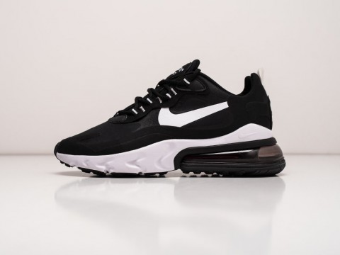 Nike Air Max 270 React черные текстиль мужские (40-45) Nike Air Max 270 React черные текстиль мужские (40-45)