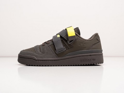 Мужские кроссовки Adidas Forum Low Strap Cinder зеленые Мужские кроссовки Adidas Forum Low Strap Cinder зеленые
