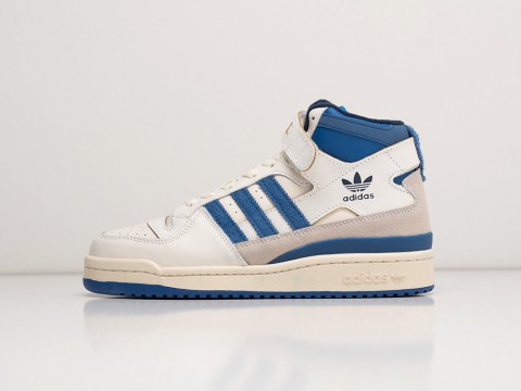 Мужские кроссовки Adidas Forum 84 High Blue Thread белые Мужские кроссовки Adidas Forum 84 High Blue Thread белые