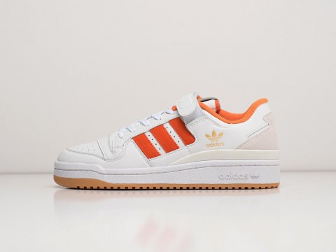 Мужские кроссовки Adidas Forum Low True Orange белые Мужские кроссовки Adidas Forum Low True Orange белые