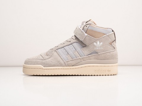 Мужские кроссовки Adidas Forum 84 High серые