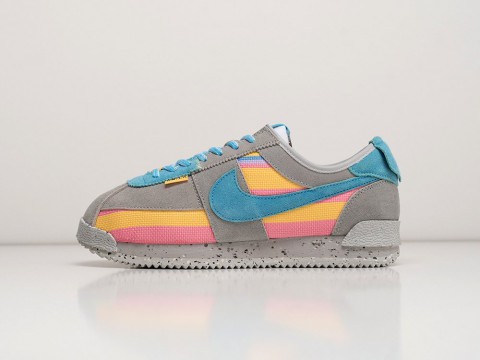 Мужские кроссовки Nike x Union x Cortez Smoke Grey серые Мужские кроссовки Nike x Union x Cortez Smoke Grey серые