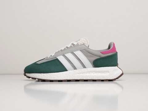 Adidas Retropy E5 Grey / Green / White / Pink артикул 28552 Adidas Retropy E5 Grey / Green / White / Pink артикул 28552