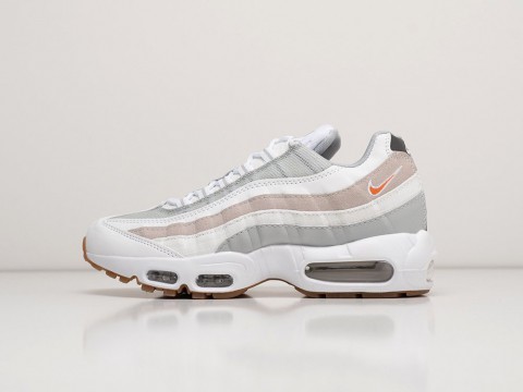 Nike Air Max 95 White / Beige / Grey артикул 28564 Nike Air Max 95 White / Beige / Grey артикул 28564