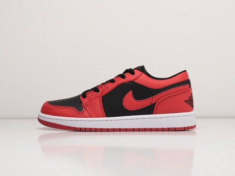 Мужские кроссовки Nike Air Jordan 1 Low GS Reverse Bred красные Мужские кроссовки Nike Air Jordan 1 Low GS Reverse Bred красные