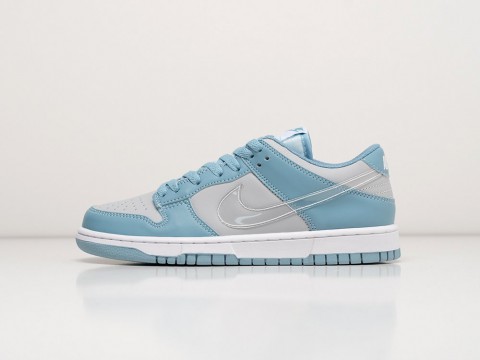 Nike SB Dunk Low GS Aura Clear WMNS синие кожа женские (36-40)