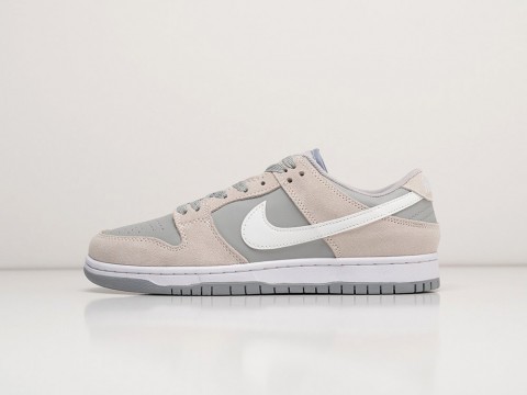 Nike SB Dunk Low бежевые кожа мужские (40-45)