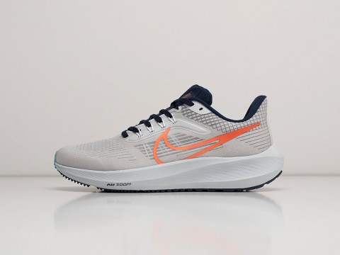 Nike Air Zoom Pegasus 39 White / Navy Blue / Orange артикул 28682