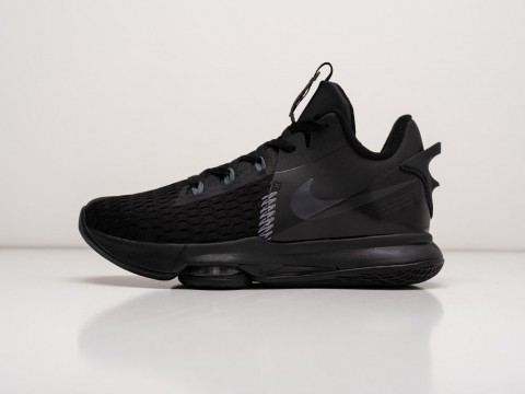 Nike Lebron Witness V GS Black Dark Grey черные текстиль мужские (40-45) Nike Lebron Witness V GS Black Dark Grey черные текстиль мужские (40-45)