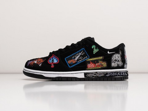 Nike x Neckface x SB Dunk Low Pro QS Black черные - фото Nike x Neckface x SB Dunk Low Pro QS Black черные - фото