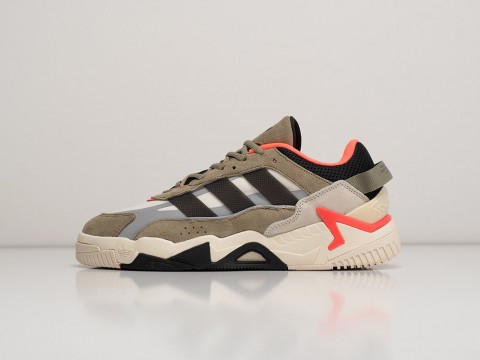 Мужские кроссовки Adidas Niteball II Orbit Green Orange белые Мужские кроссовки Adidas Niteball II Orbit Green Orange белые