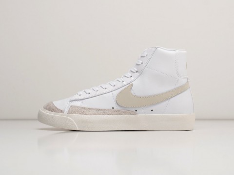 Мужские кроссовки Nike Blazer Mid 77 Vintage Light Bone белые Мужские кроссовки Nike Blazer Mid 77 Vintage Light Bone белые