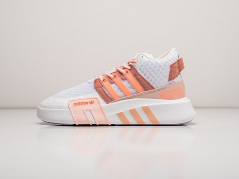 Adidas EQT Bask ADV V2 WMNS White / Coral Pink артикул 28748