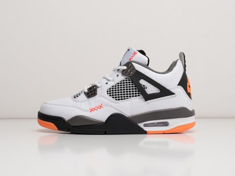 Мужские кроссовки Nike Air Jordan 4 Retro белые Мужские кроссовки Nike Air Jordan 4 Retro белые
