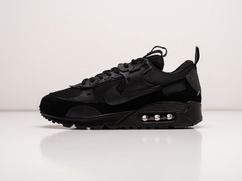 Мужские кроссовки Nike Air Max 90 Futura Triple Black черные Мужские кроссовки Nike Air Max 90 Futura Triple Black черные