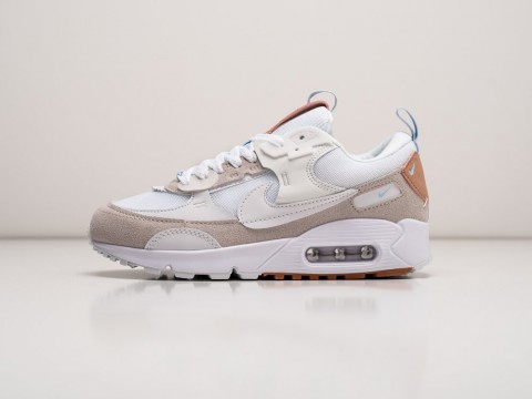 Женские кроссовки Nike Air Max 90 Futura WMNS белые Женские кроссовки Nike Air Max 90 Futura WMNS белые