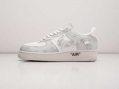 Nike x Louis Vuitton Air Force 1 Low белые кожа мужские (40-45) Nike x Louis Vuitton Air Force 1 Low белые кожа мужские (40-45)