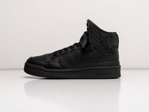 Adidas x Jeremy Scott x Forum Wings 4.0 Triple Black Black / Black / Black