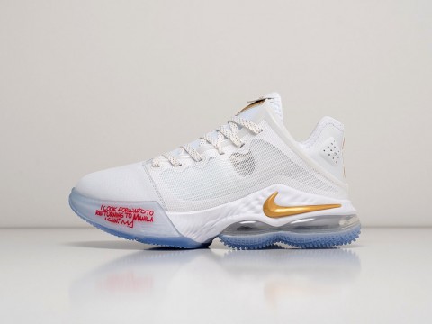 Мужские кроссовки Nike x Titan x Nike LeBron 19 Low Beyond The Seas белые Мужские кроссовки Nike x Titan x Nike LeBron 19 Low Beyond The Seas белые