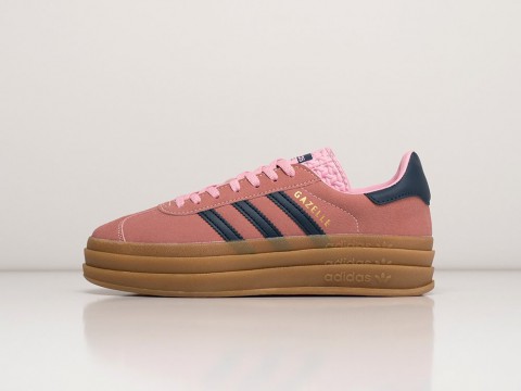 Adidas Gazelle Bold WMNS розовые замша женские (36-40)