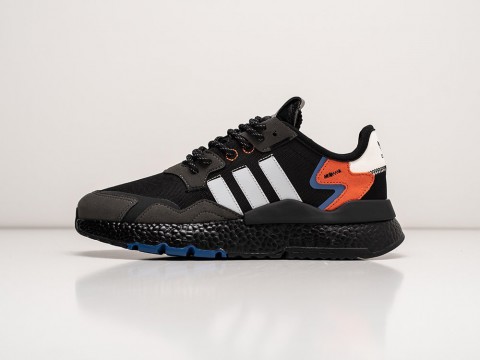 Adidas Nite Jogger Black / White / Orange артикул 28988