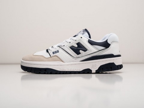 New Balance 550 White Navy белые - фото New Balance 550 White Navy белые - фото