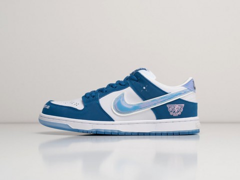 Nike Born x Raised x SB Dunk Low One Block at a Time White / Blue