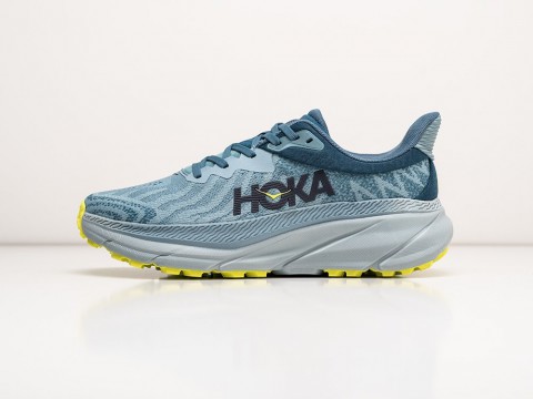 Hoka Challenger ATR 7 Blue / Neon Green артикул 29039 Hoka Challenger ATR 7 Blue / Neon Green артикул 29039