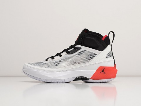 Nike Air Jordan XXXVII White / Black / Red артикул 29065