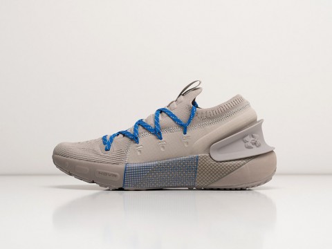 Under Armour HOVR Phantom 3 Grey / Blue артикул 29102 Under Armour HOVR Phantom 3 Grey / Blue артикул 29102