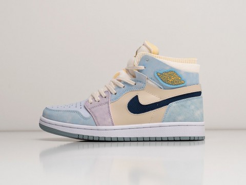 Женские кроссовки Nike Air Jordan 1 Zoom Air CMFT Celestine Blue WMNS голубые Женские кроссовки Nike Air Jordan 1 Zoom Air CMFT Celestine Blue WMNS голубые