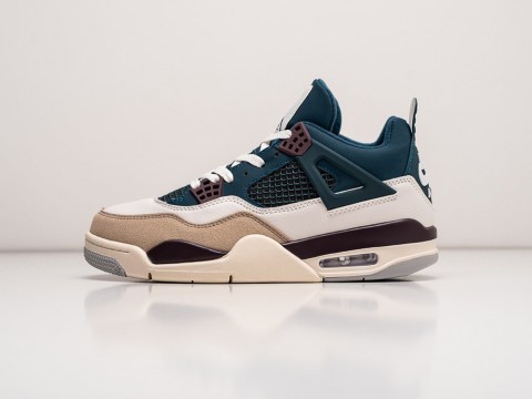 Мужские кроссовки Nike Air Jordan 4 Retro Snorlax разноцветные Мужские кроссовки Nike Air Jordan 4 Retro Snorlax разноцветные