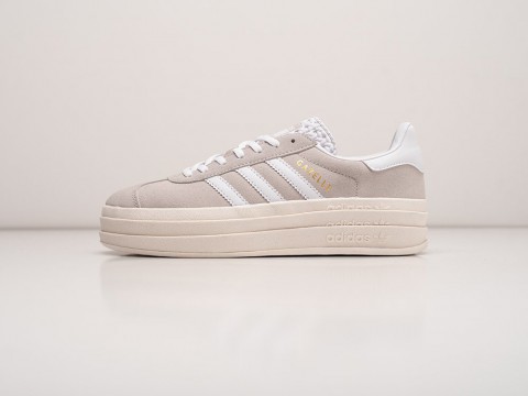 Женские кроссовки Adidas Gazelle Bold WMNS серые Женские кроссовки Adidas Gazelle Bold WMNS серые