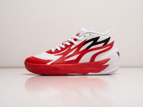 Мужские кроссовки Puma MB.02 Red Wings белые Мужские кроссовки Puma MB.02 Red Wings белые