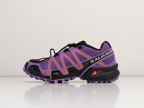 Женские кроссовки Salomon Speedcross 3 CS WMNS фиолетовые Женские кроссовки Salomon Speedcross 3 CS WMNS фиолетовые