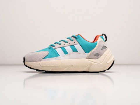 Adidas ZX 22 WMNS Blue / Grey / White артикул 29168