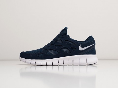 Nike Free Run 2 Dark Blue / White артикул 29169