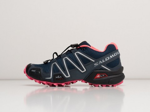 Женские кроссовки Salomon Speedcross 3 CS WMNS синие Женские кроссовки Salomon Speedcross 3 CS WMNS синие