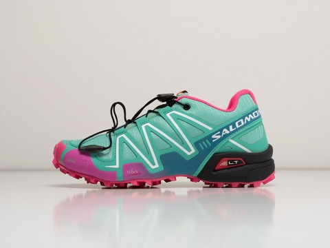 Женские кроссовки Salomon Speedcross 3 CS WMNS зеленые