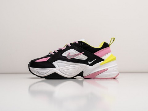 Nike M2K TEKNO WMNS Black / White / Pink / Yellow артикул 29220