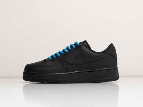Nike Air Force 1 Low Black / Blue артикул 29226